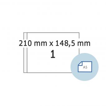 HERMA Étiquettes A5, 8493, papier blanc, 205x148,5 mm, 1.000 feuilles/1.000 étiquettes 