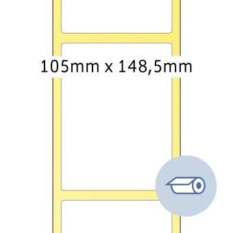 HERMA Étiquettes en rouleau thermotransfert, 58012, papier blanc, 105x148,5mm, 2.900 ét./r./min 66 r 