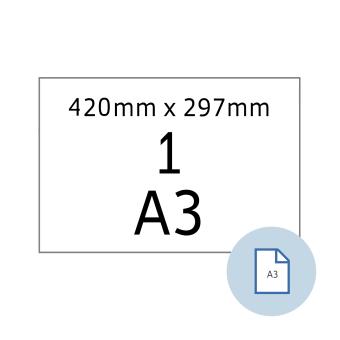 HERMA Étiquettes A3, 9544, film PE blanc, 420x297 mm, 40 feuilles/40 étiquettes 